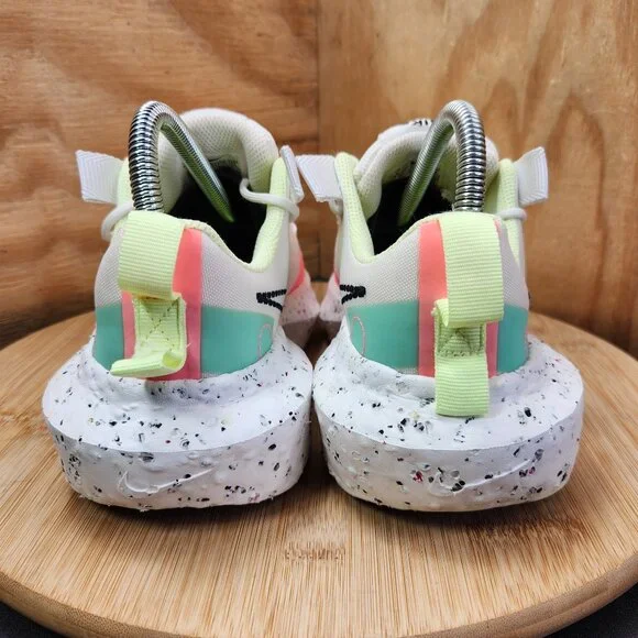 Nike Crater Impact Womens White Running Shoes Sneakers Size 8 - Picture 5 of 9